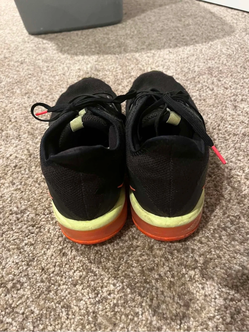 Nike Air Max Sequent 3 Black Orange Volt | Size: 11.5